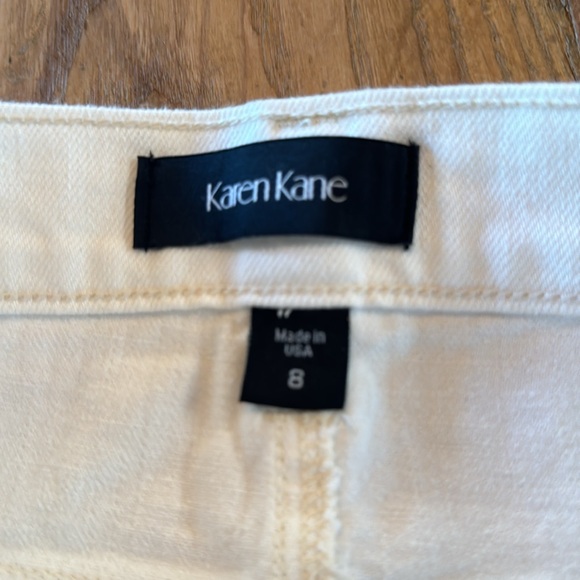 NWT Karen Kane Denim Cutoffs. Size 8. - Picture 3 of 4